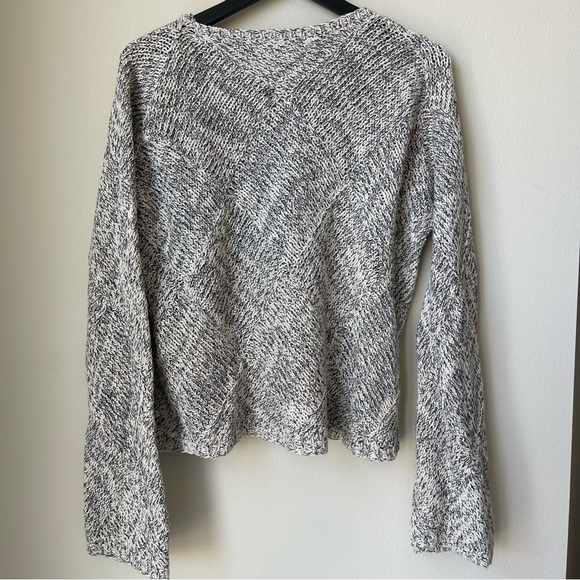 Eileen Fisher Marled Organic Cotton Sweater Size M - Picture 3 of 8